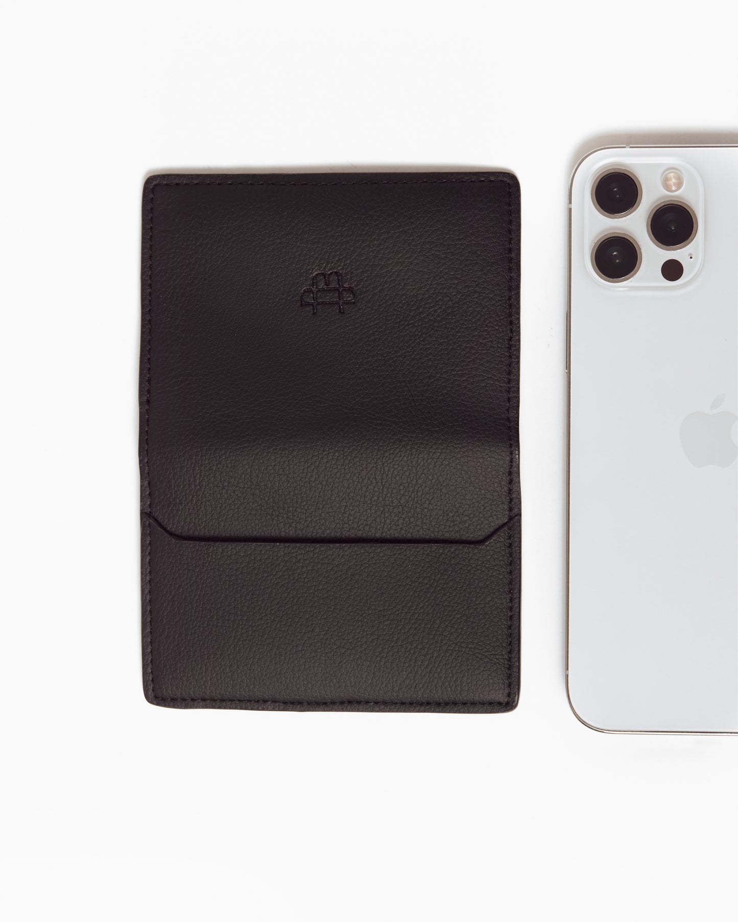 Bifold Black mini cardholder