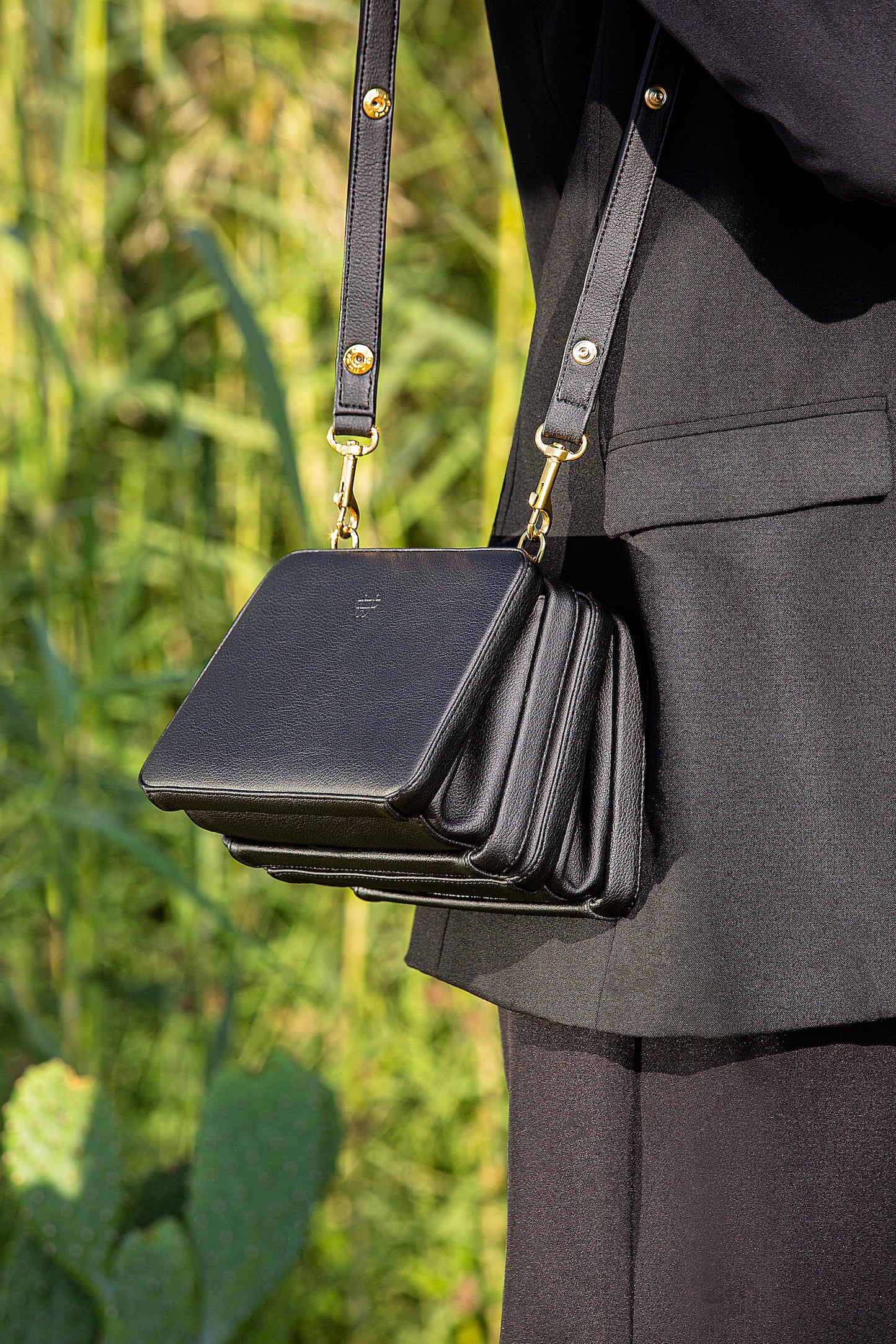 Wadi Black Handbag