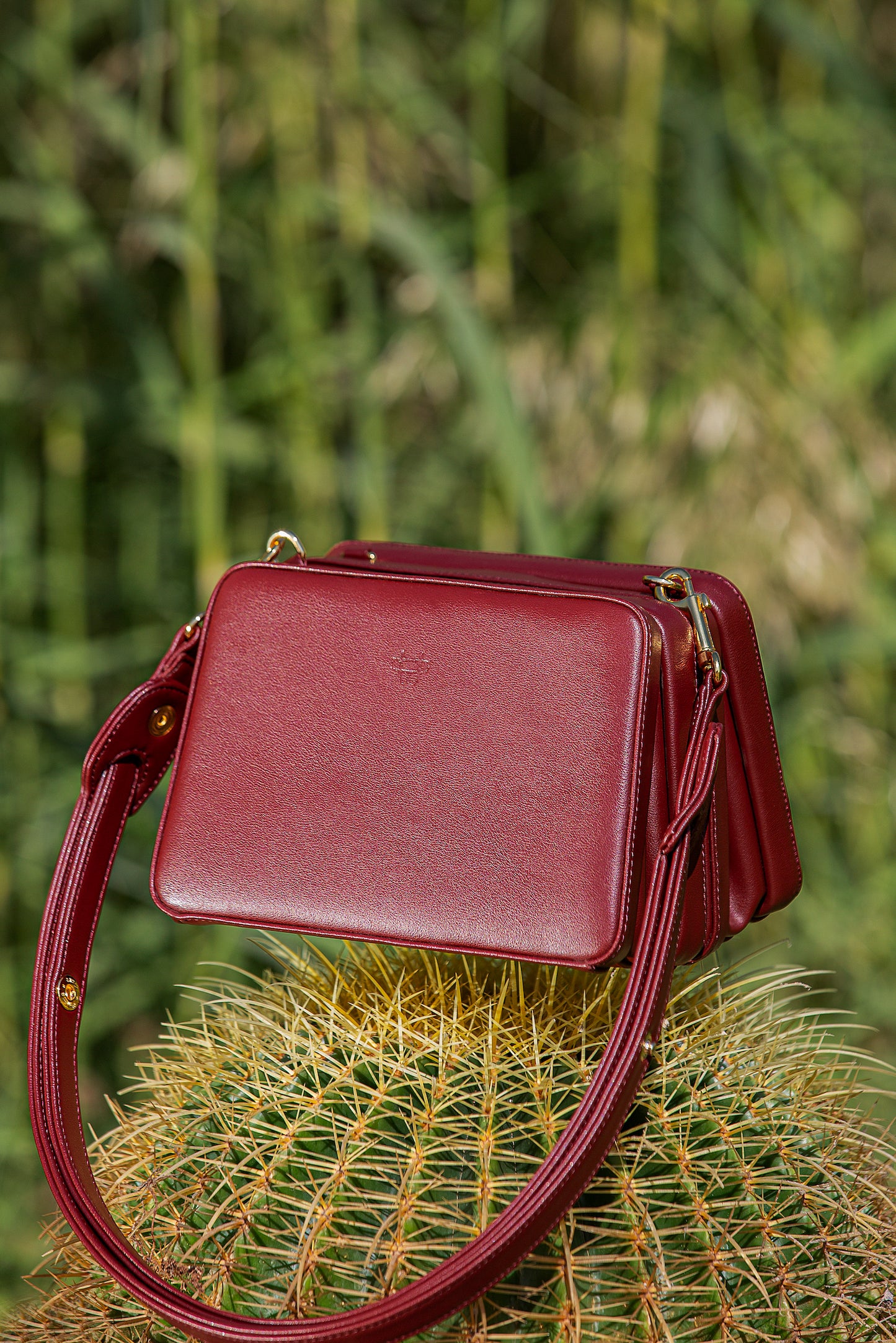 Wadi Maroon Handbag