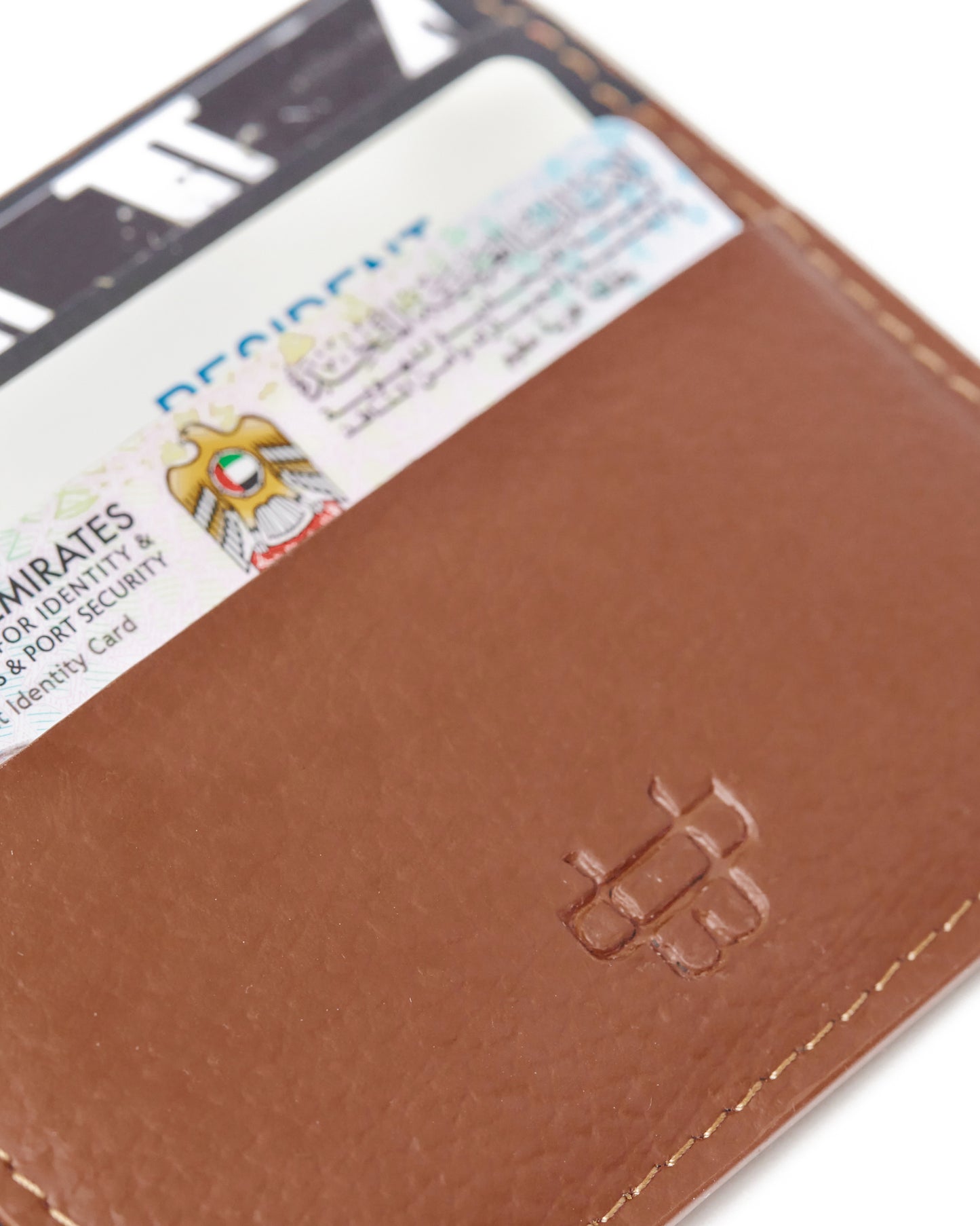 Black Brown Hamba cardholder
