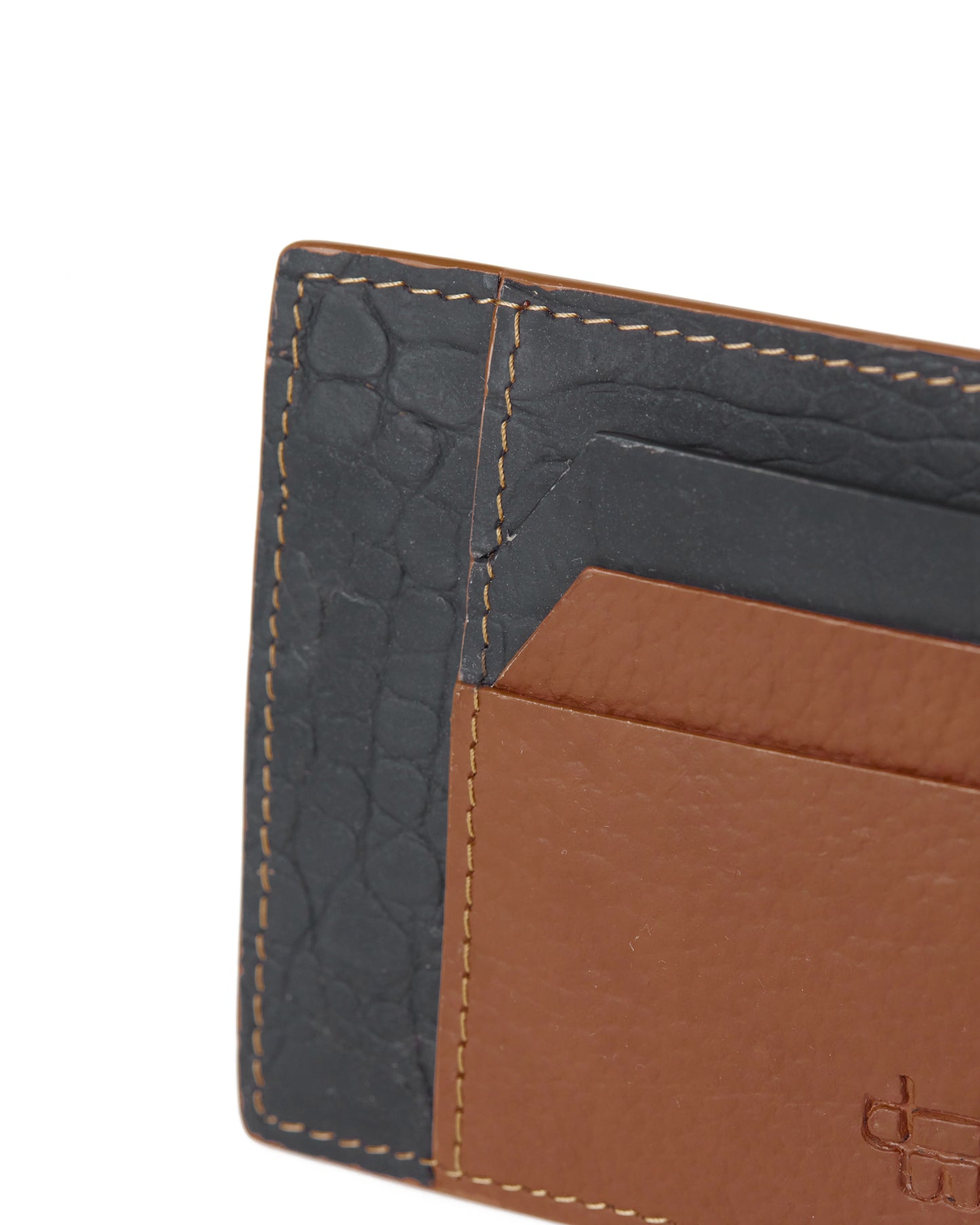 Black Brown Hamba cardholder
