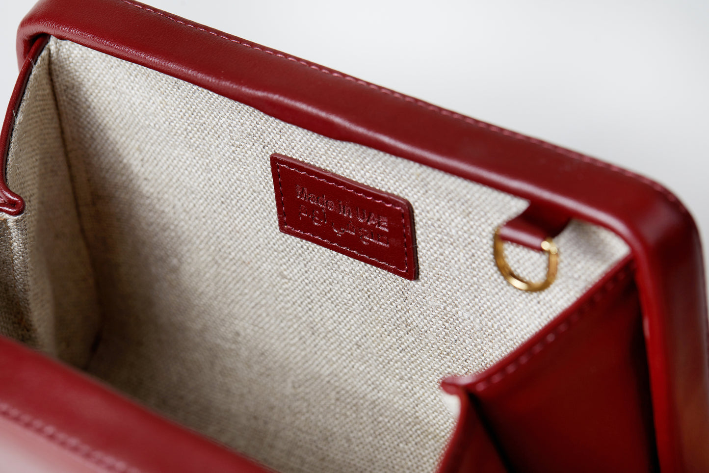 Wadi Maroon Handbag