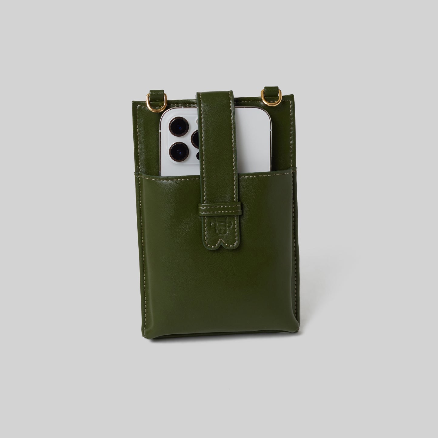 Wadi Green Crossbody Phone wallet
