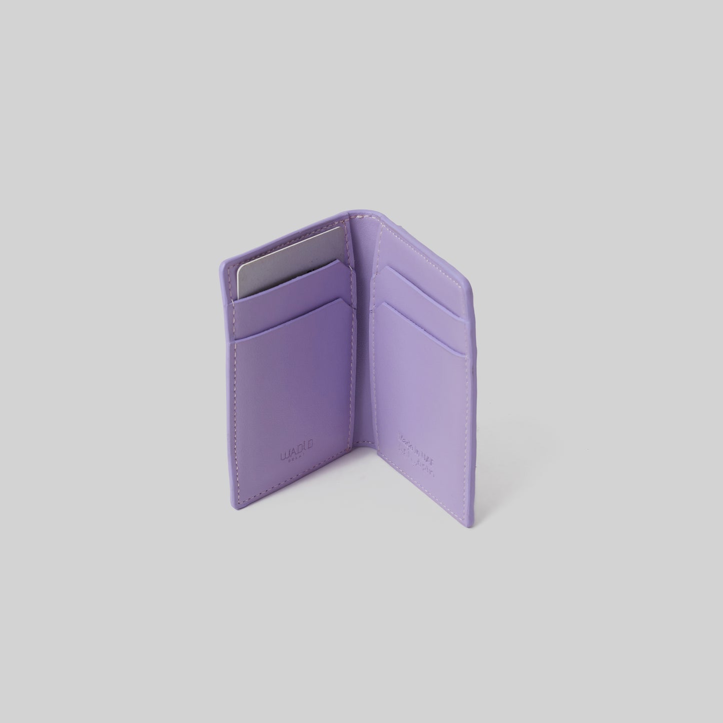 Bifold Lilac mini cardholder