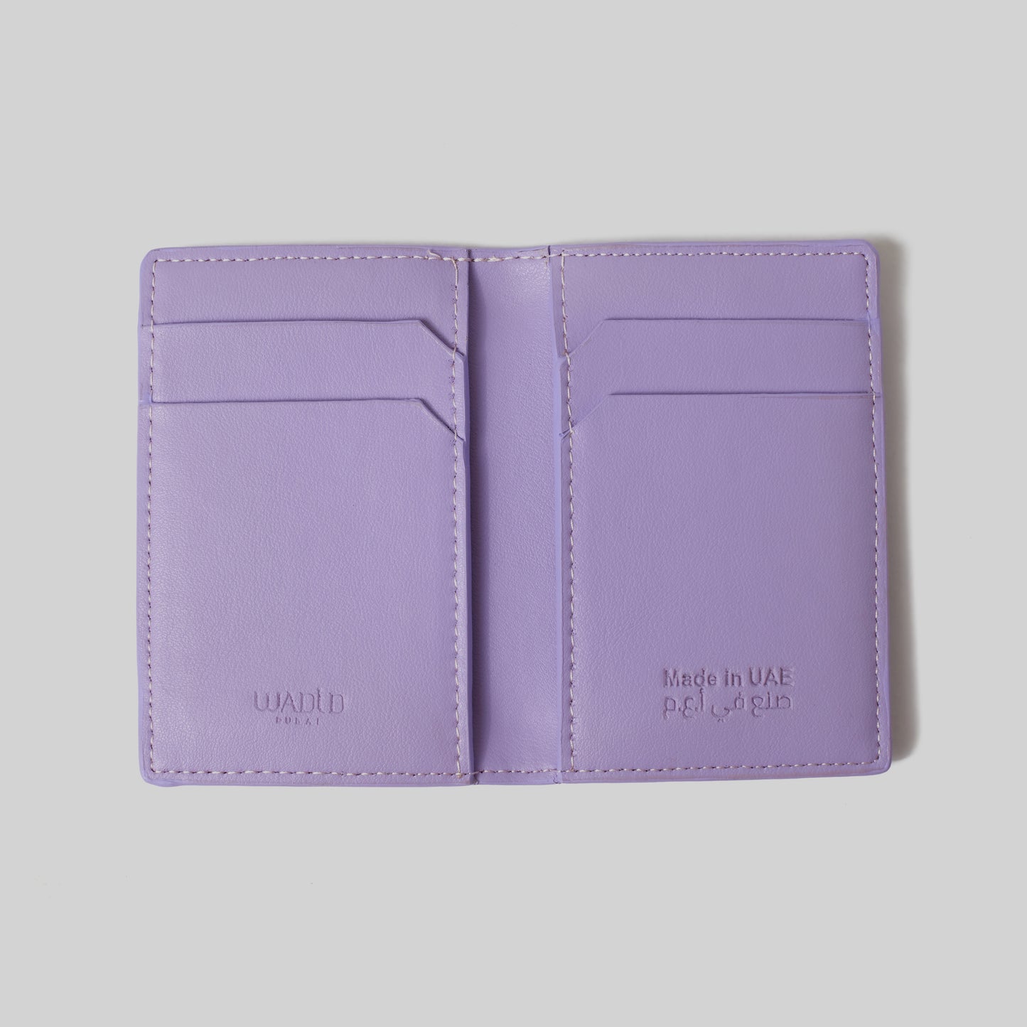 Bifold Lilac mini cardholder
