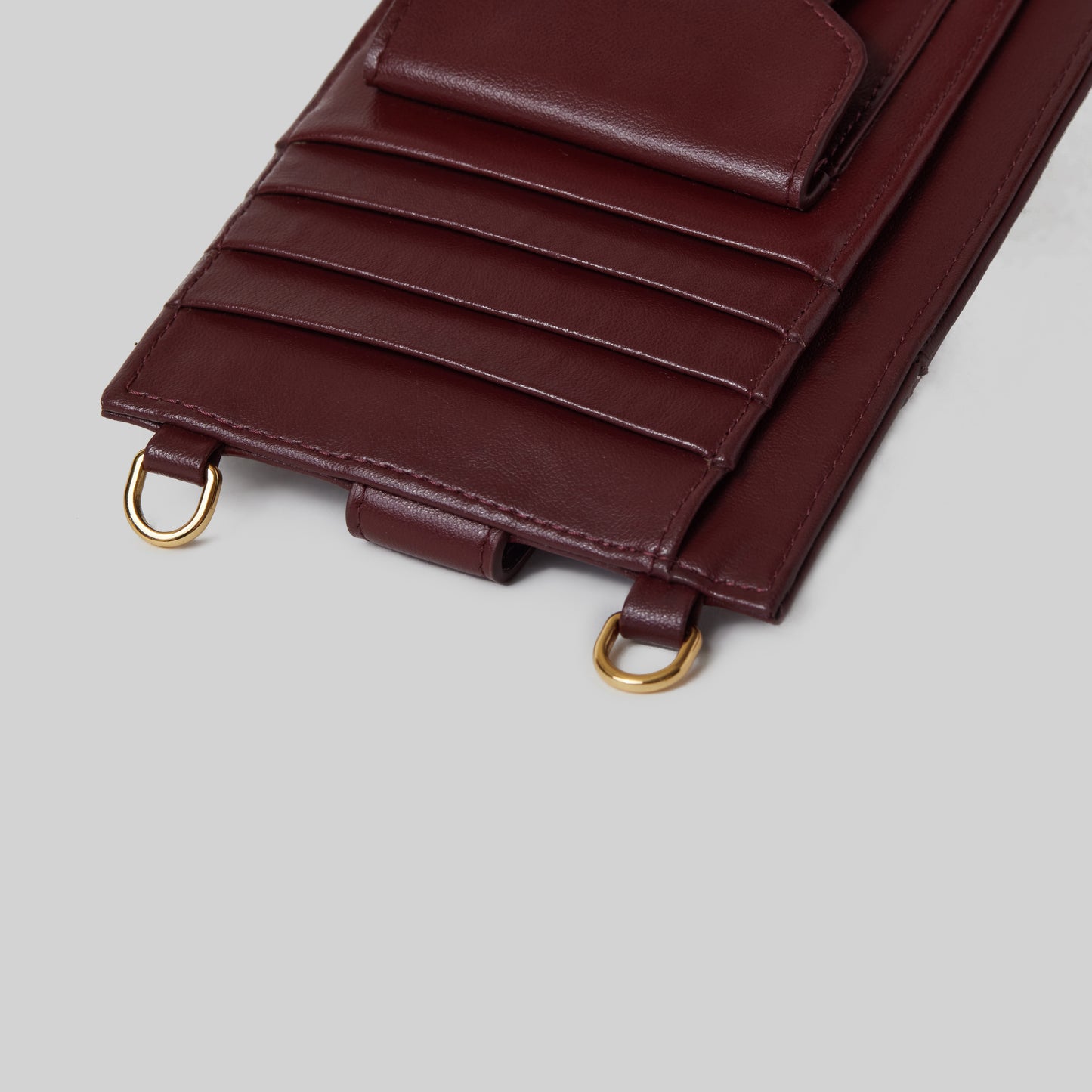 Wadi Maroon Crossbody Phone wallet