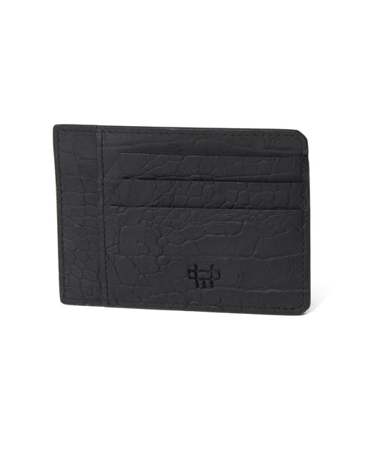 Black Croco Hamba cardholder