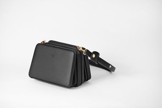 Wadi Black Handbag