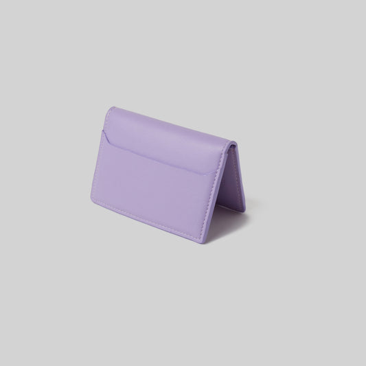 Bifold Lilac mini cardholder